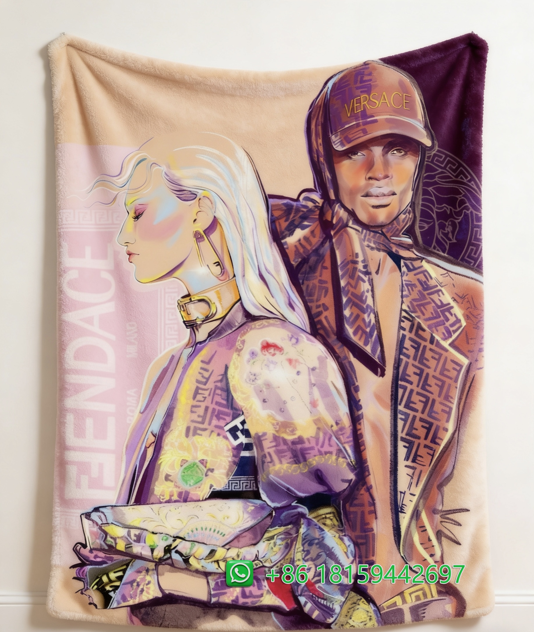Fendi Throw Blankets